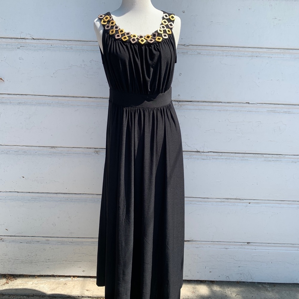 Forever 21 Maxi Dress with Unique Neckline